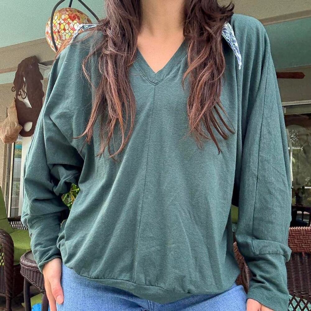 Hemp & Organic Cotton Blouse